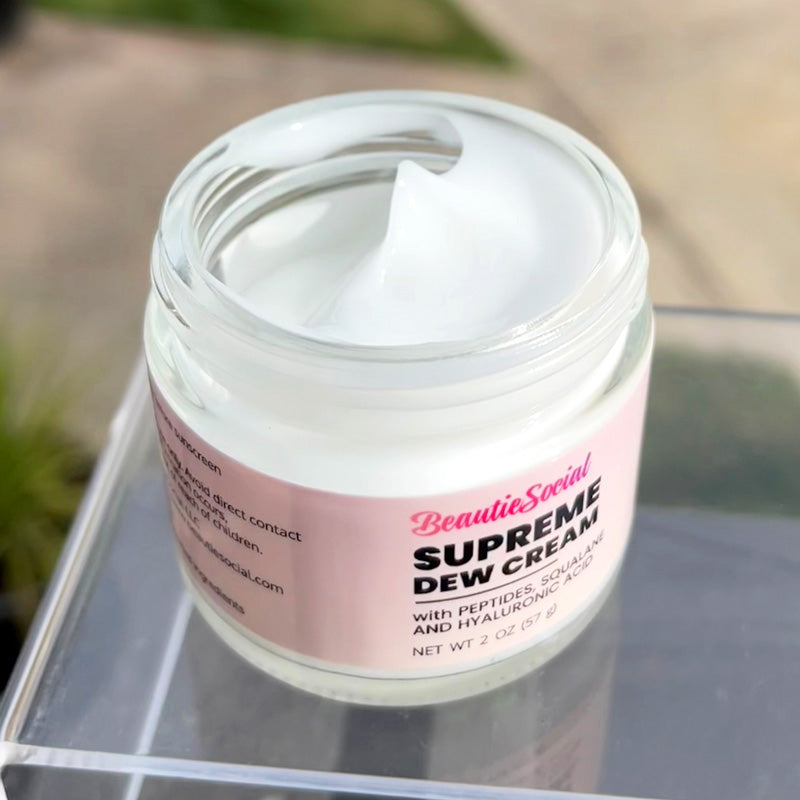 Supreme Dew Cream with Peptides, Hyaluronic Acid and Squalane