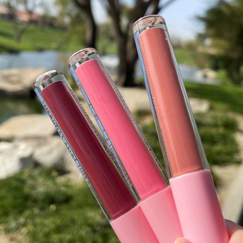 3 shades of Love & Roses Liquid Lipstick