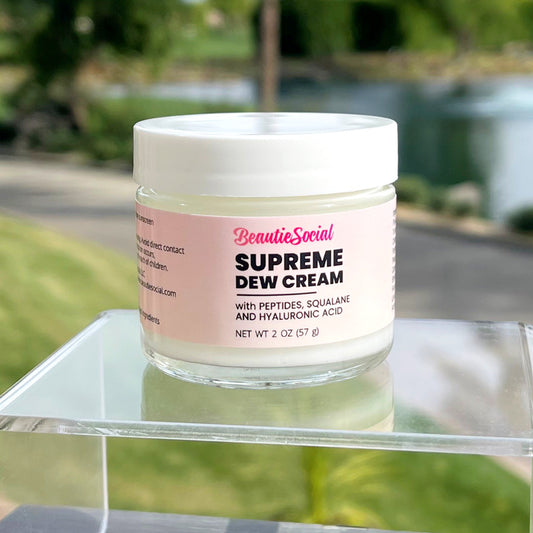 Supreme Dew Cream with Peptides, Hyaluronic Acid and Squalane