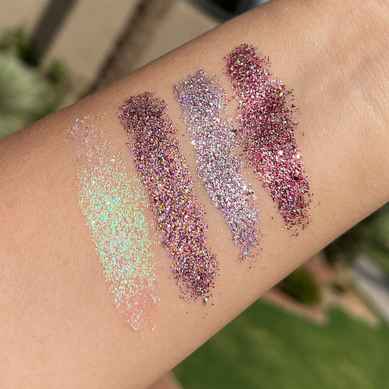 Piñata Paws Face & Body Glitter Alternate Swatches part 2