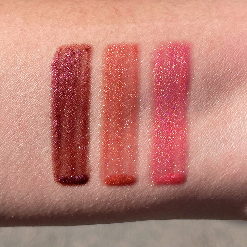 Bye, Cupid Lipgloss arm swatches