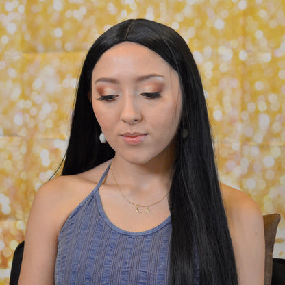 Eye look using the By Numbers eyeshadow palette